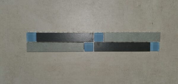 Style GN blue Keramik-Glas Mosaik